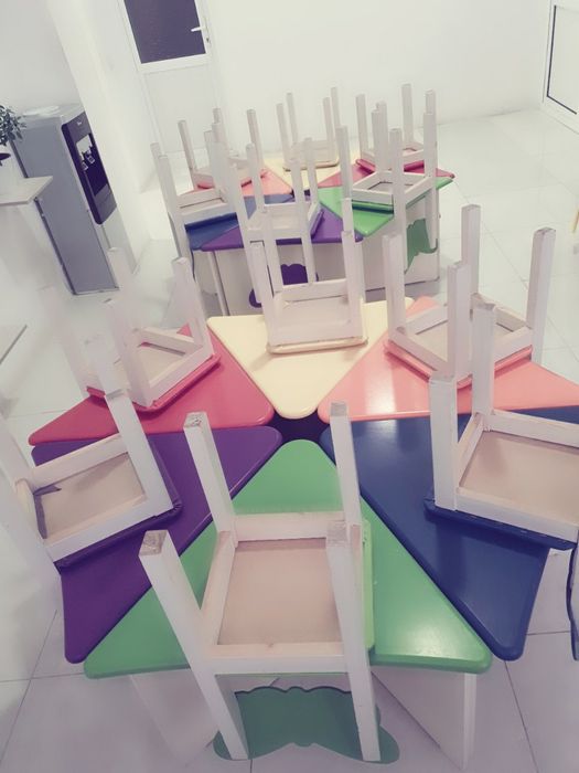 ROMASHKA stol va stulchiklar