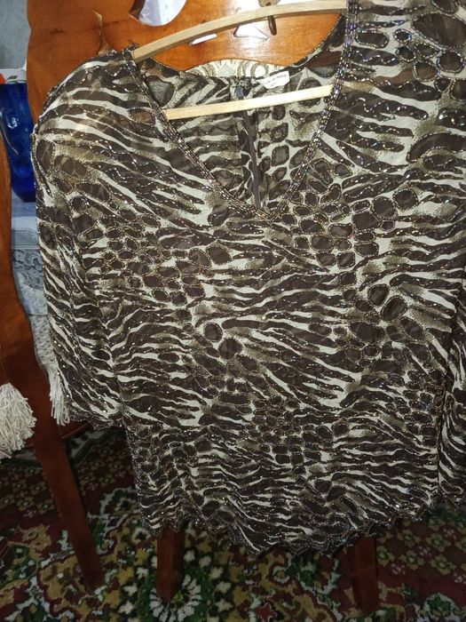 Кофта бисерная женская