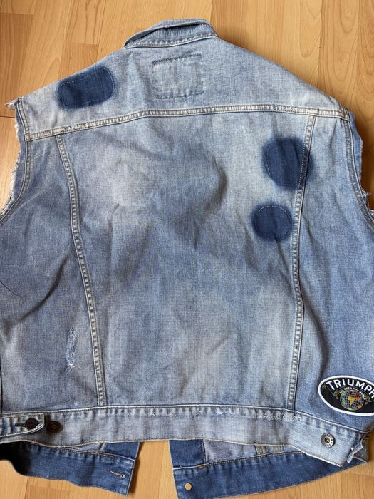 Vesta blugi Barbour,deosebita,noua,XXL
