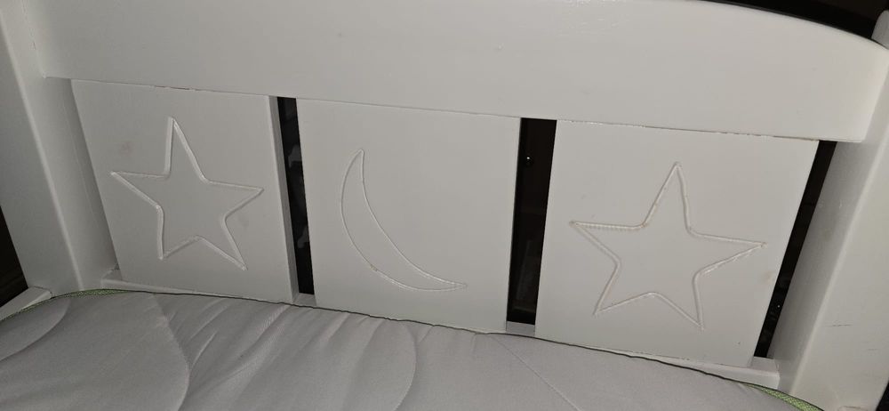 Pat copil din lemn masiv