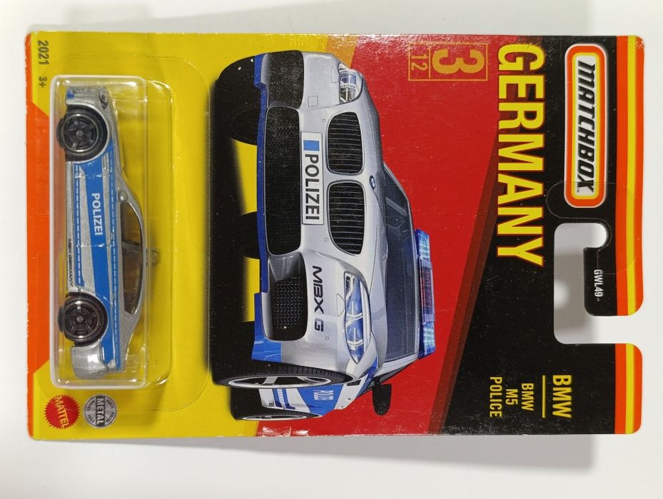 Hot wheels Matchbox BMW M5 Police