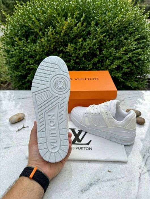 Adisasi Louis Vuitton Trainers  Alb LV Trainers