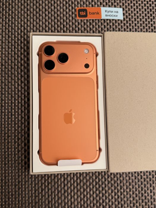 НОВ! 512Gb *ЛИЗИНГ* iPhone 17 Pro Max Cosmic Orange / ГАРАНЦИЯ