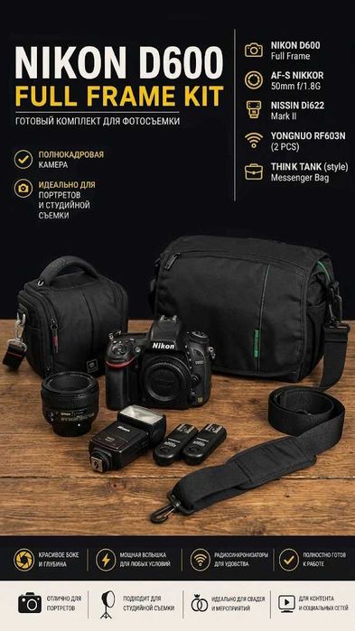Nikon D600 (Full Frame)