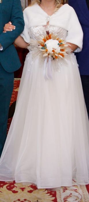 Rochie de mireasa cappuccino