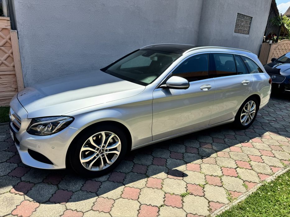 Mercedes-Benz C220d S205 Break 2018 170CP 9G-TRONIC | FSH | Panoramic | LED | ISOFIX | Iarnă