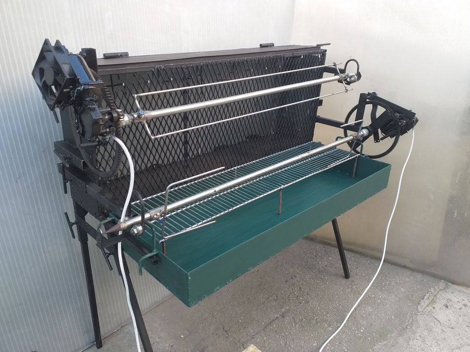 Rotisor electric combinat