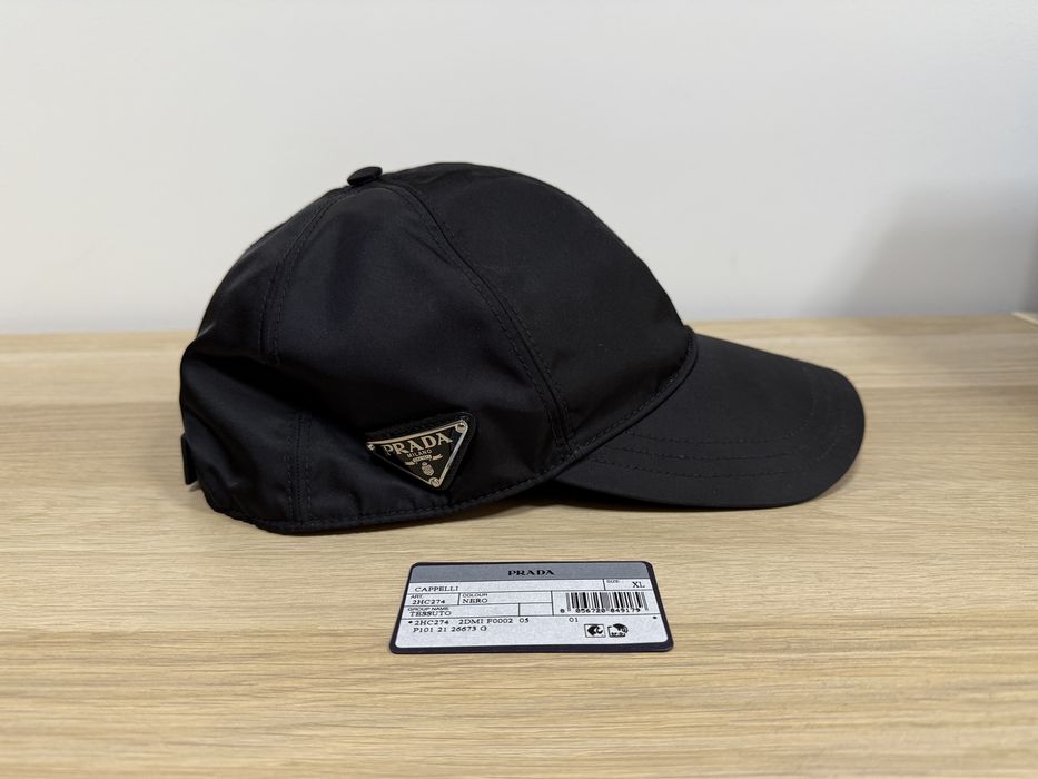 Prada Re-nylon baseball cap