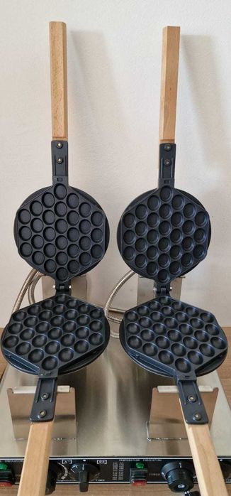 Plita dubla pentru wafe bubble waffle 2 plite-TRANSPORT GRATUIT