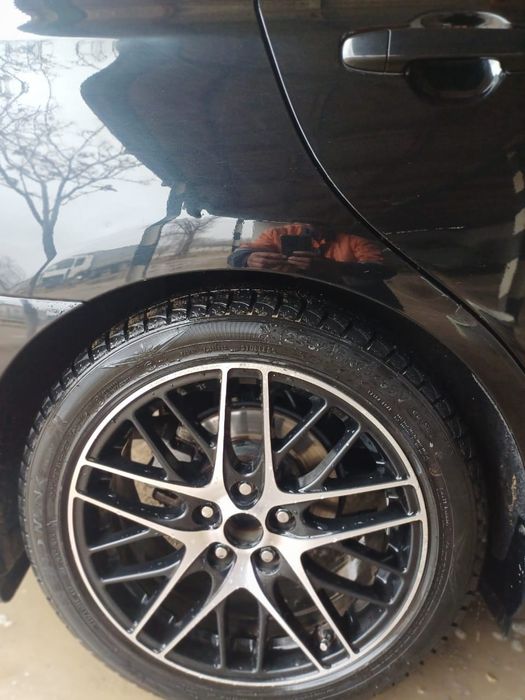 Диски BBS с зимними резинами .