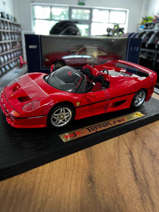 MAISTO  метален колекционерски модел количка FERRARI F-50 SPIDER 1999г.