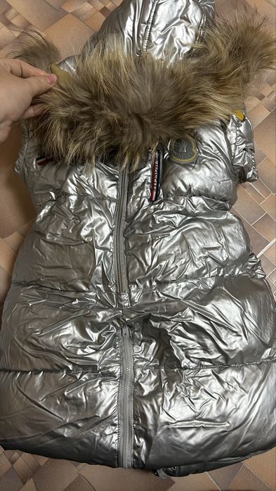 Комбинезон зимний конверт детский