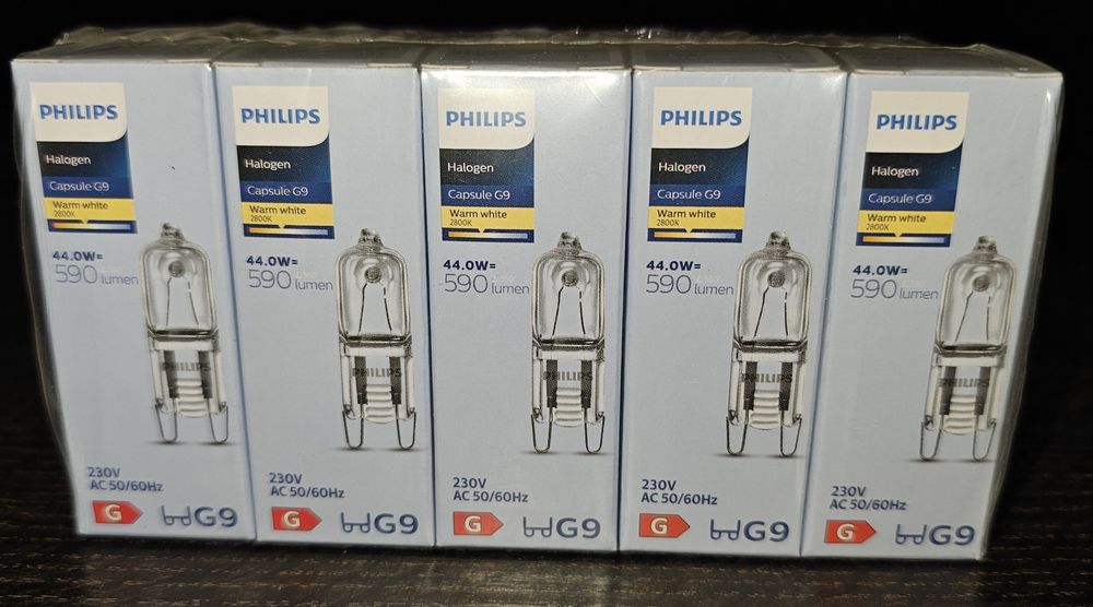 Vand becuri PHILIPS cu halogen G9