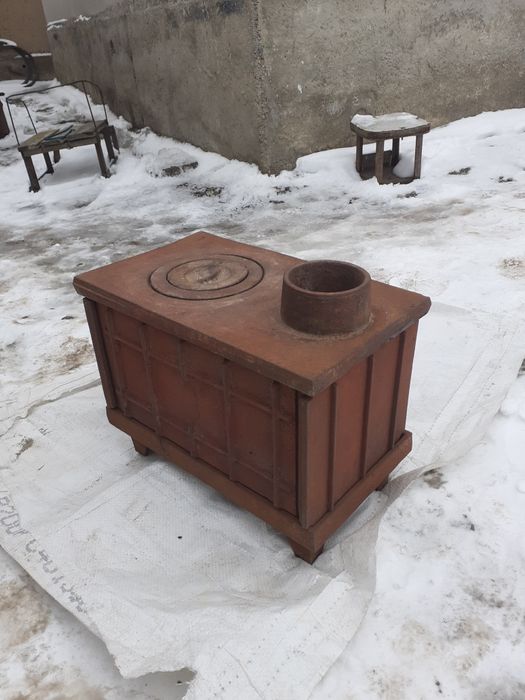 Чугунны разборный печь