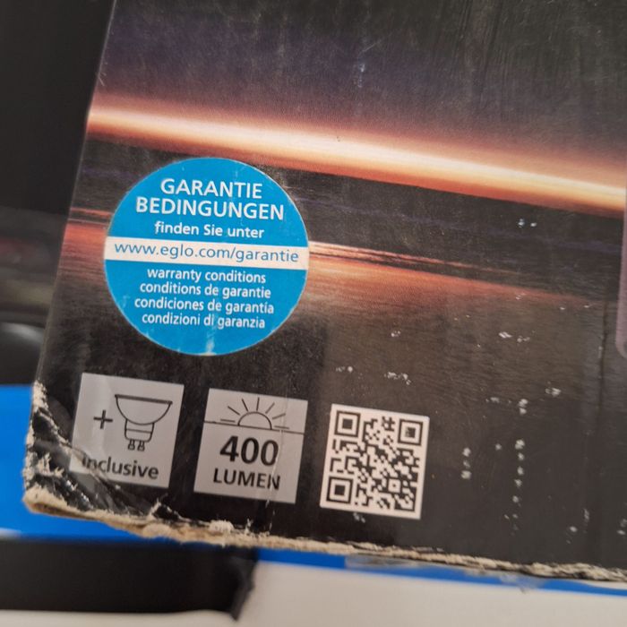 Висяща лед лампа Eglo Villora - чисто нова