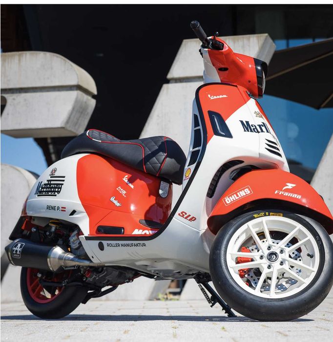 Capac roata fata, joja ulei, joja lichid transmisie tuning SIP pentru Vespa LX, ET4, GTS/alte modele - NOI