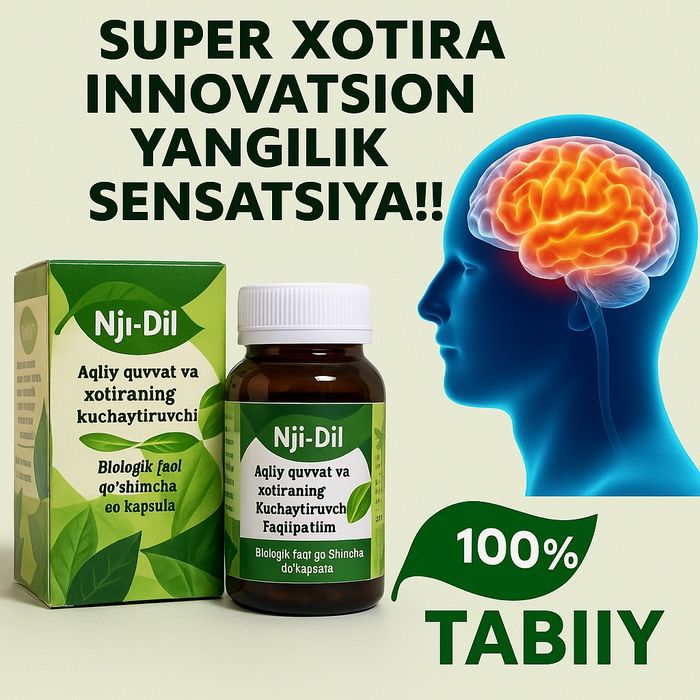 Nji Dil mahsuloti yuz foiz tabiy