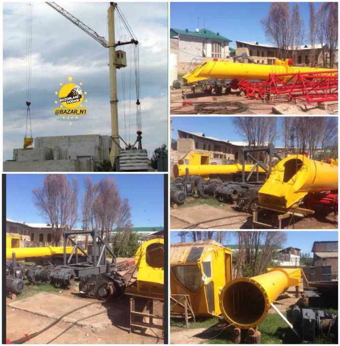 Башенный кран КБ 103 А 1. Минора кран Курулиш учун кран Bashenniy kran