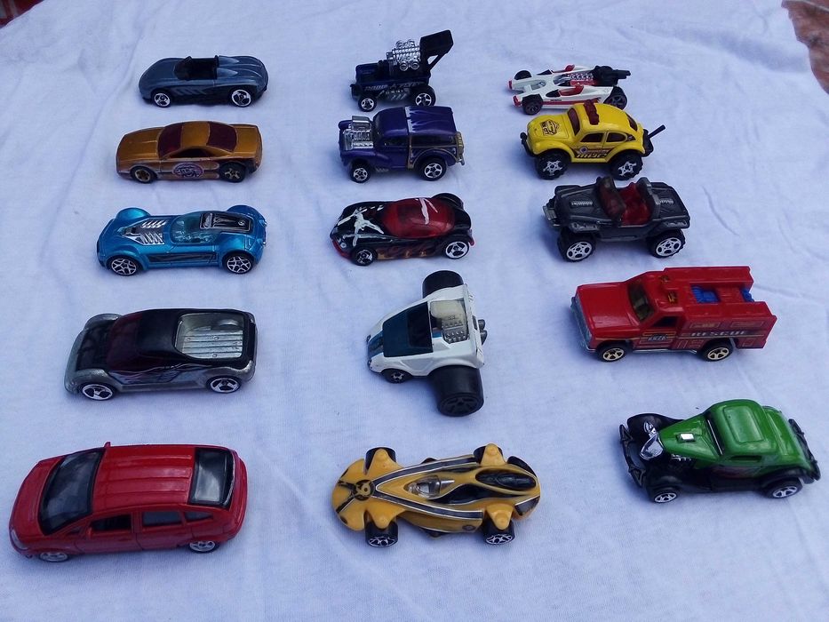 Колекция от метални колички 15 броя