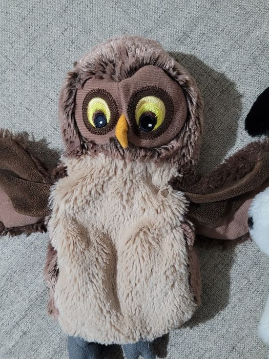 Кукли за ръка , кученце и бухалче