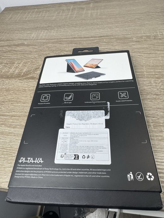 Pitaka Magnetic Folio Case iPad Mini 6 / 7