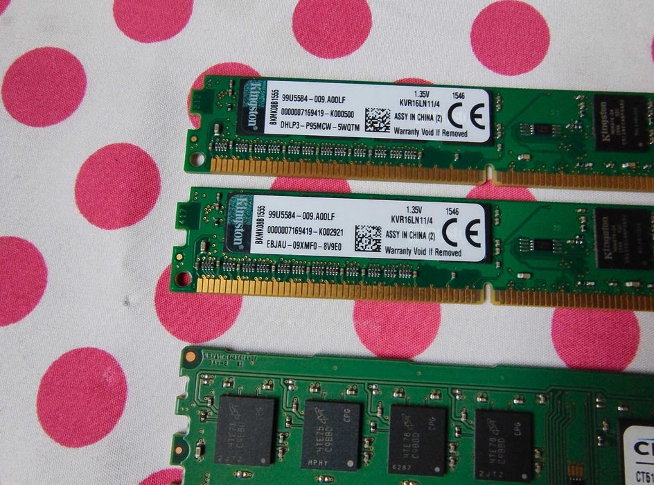 Kit Memorie Ram Kingston, Crucial 8 GB 1600Mhz. Bucuresti Sectorul 4 ...