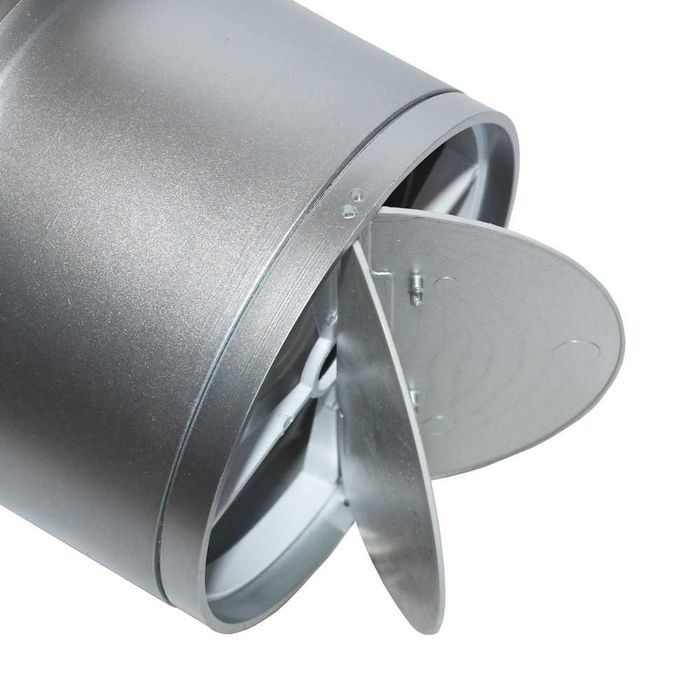 Вентилатор за баня с място за плочка повишен дебит 105м3/ч тих с клапа