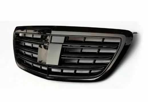 Решетка за Mercedes W222 S-Class (2013+) -AMG Silver/Black - На склад!