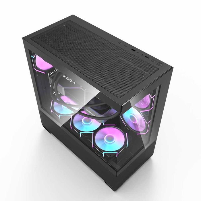 ' Корпус для ПК darkFlash DS900 AIR BLACK (ATX, Без вентиляторов)
