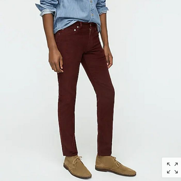 Jcrew вельветовые брюки новые