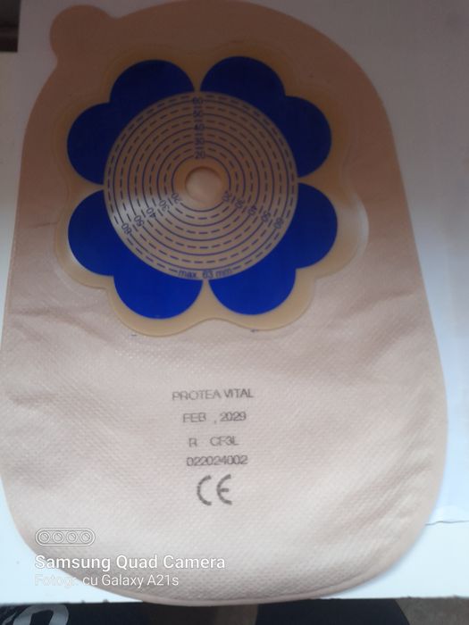 Vand pungi colostome.