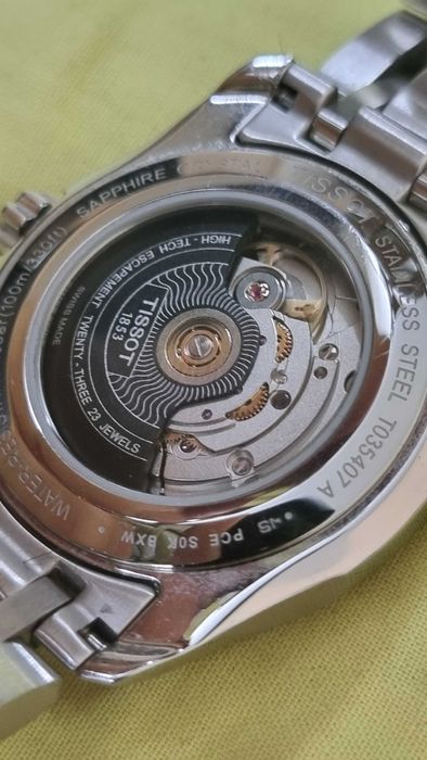 Часовник aвтомат Tissot Couturier Powermatic 80 High tech escapement