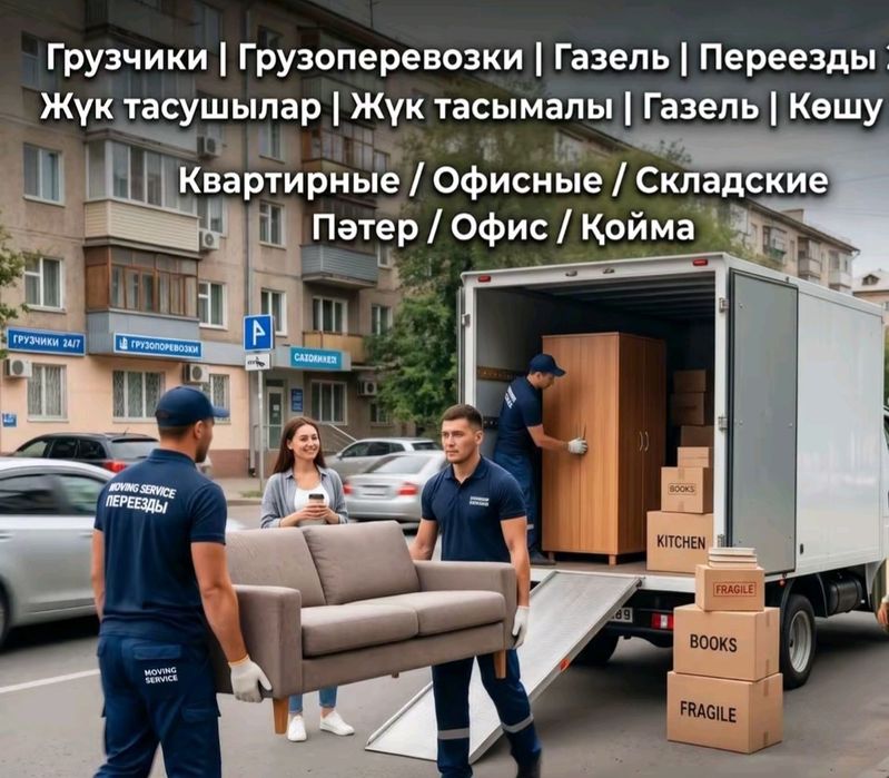 Услуги грузчиков и разнорабочий
