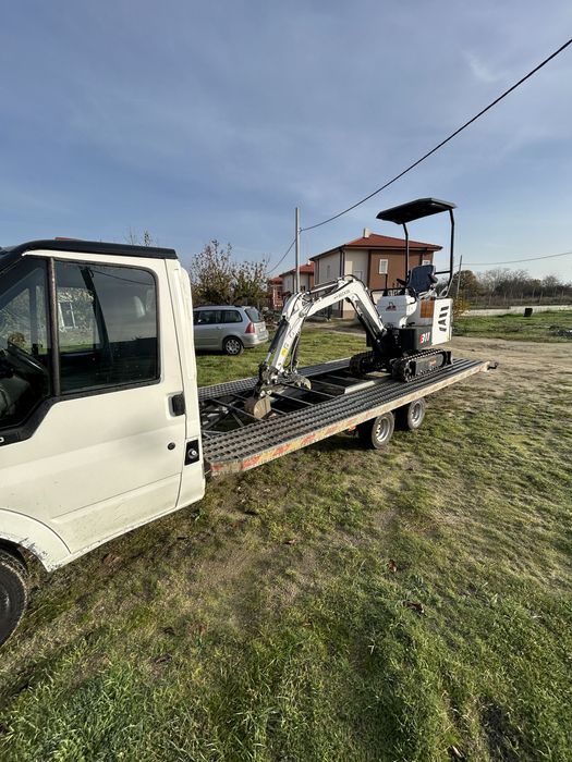 Изкопни услуги с мини багер