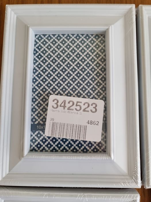 Рамки за снимки 10 см на 15 см бели