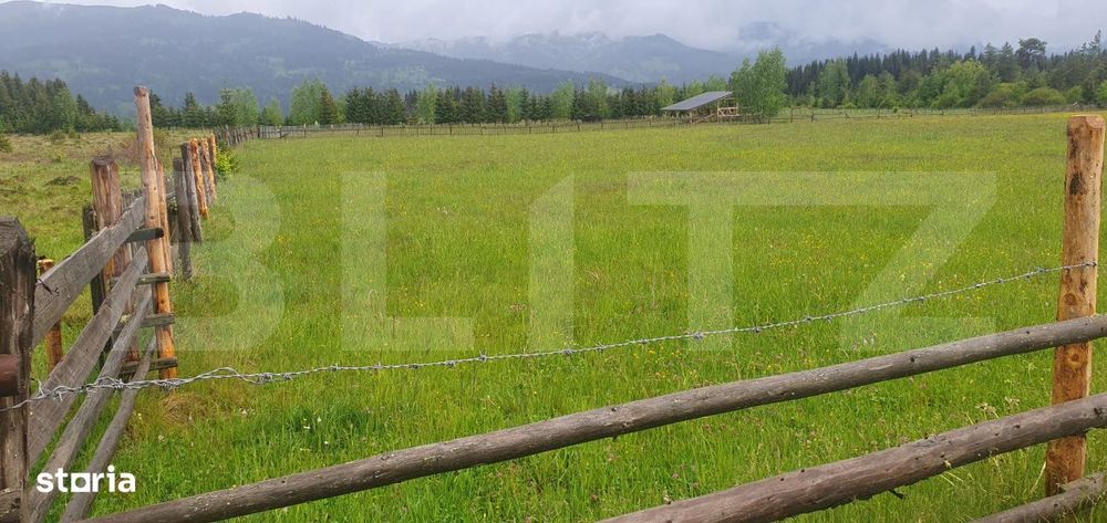 Teren extravilan, 6200 mp, zona Saru Dornei - Vatra Dornei