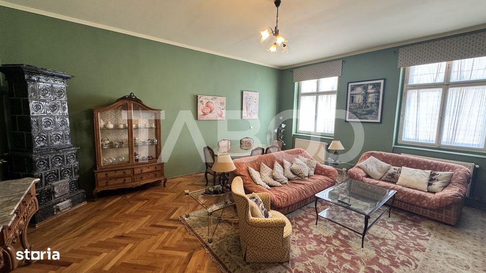 Apartamanet 3 camere de inchiriat mobilat utilat 90mpu BALCESCU Sibiu
