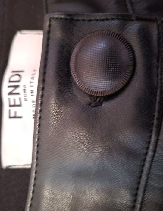 Дамски клин панталон,естествена кожа ,S/M