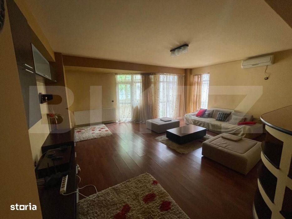 Apartament de inchiriat, cu 3 camere, 100 mp, zona Ciuperca