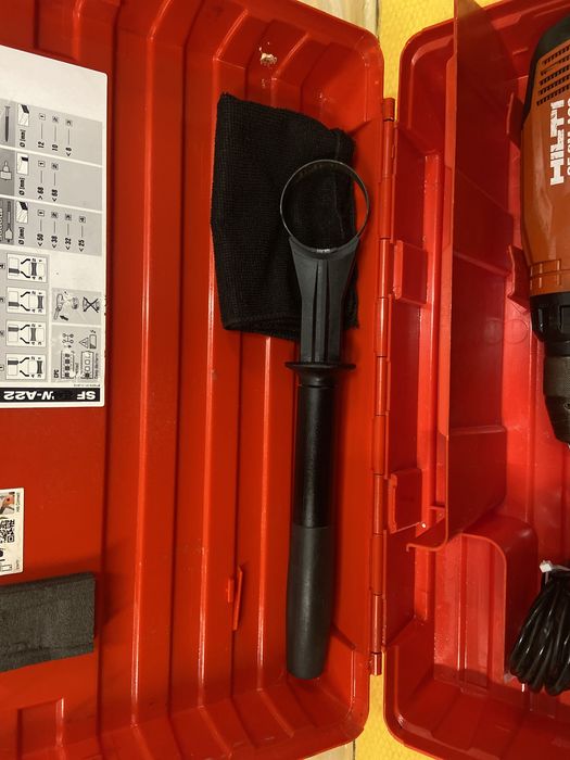 Hilti SF filetanta gauri structuri metalice garaje hale bosch makita