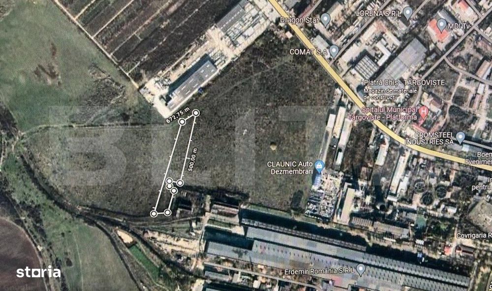 Teren intravilan, 7500 mp, Targoviste