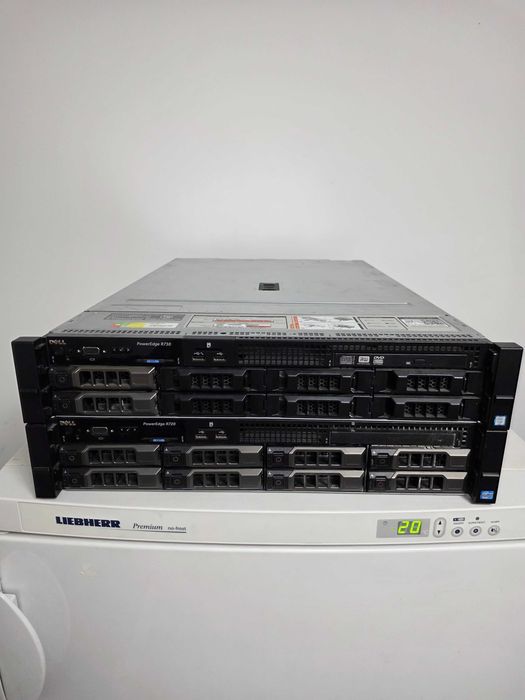 Сървъри Dell PowerEdge R730 (2U) и Dell PowerEdge R720 (2U) – Отлично състояние