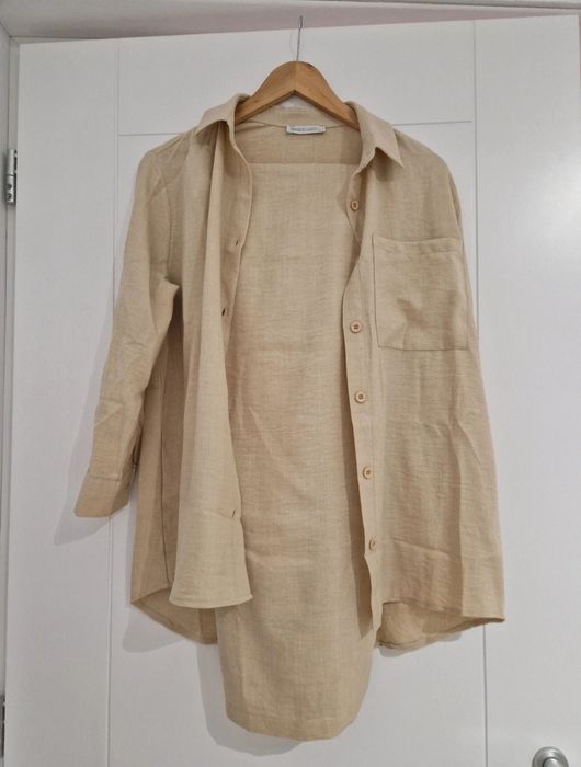 Compleu Bianco Lucci cămașă + pantaloni