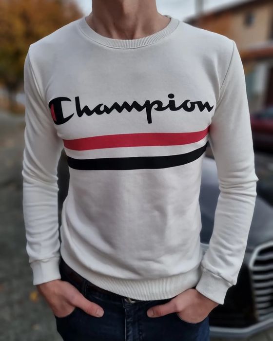 Бяла блуза Champion