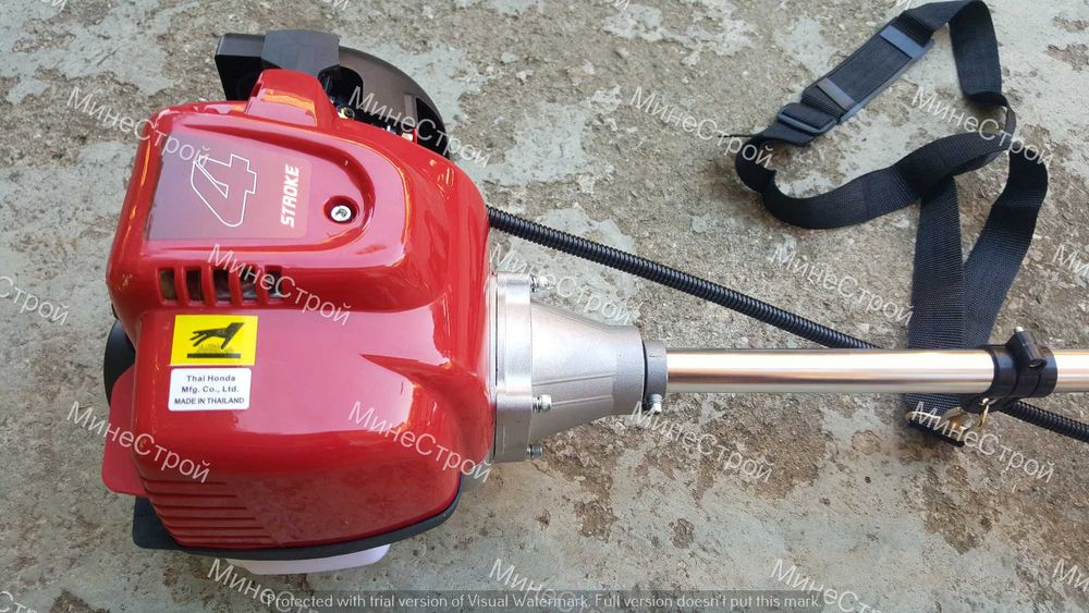 Бензинов 4-тактов Тример ХОНДА 68куб. Храсторез HONDA UMK450UE OHC