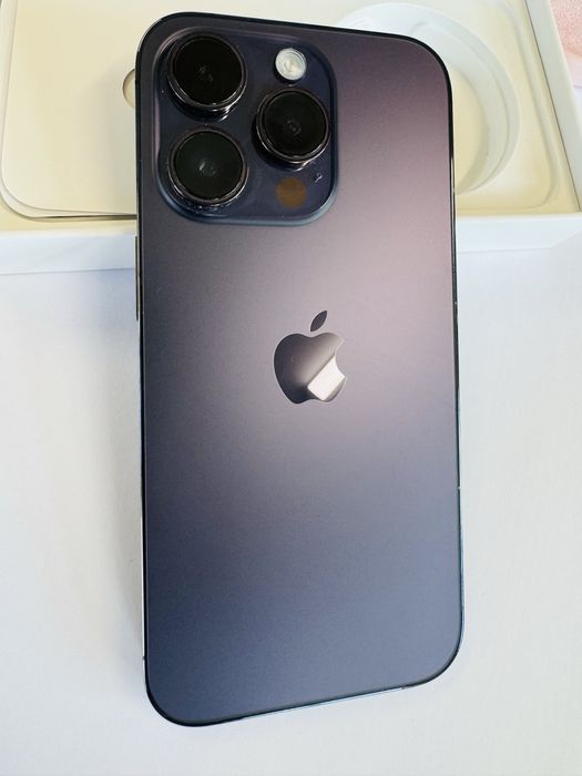 iPhone 14 pro deep purple 85% battery health