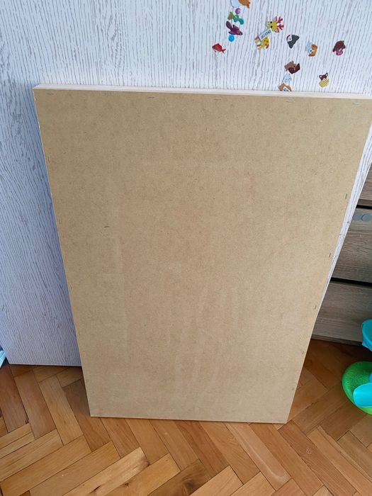 Дефектен дървен рафт, етажерка за колички, 90 отделения, Hot wheels