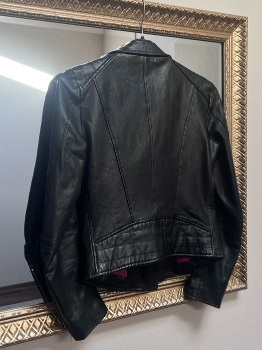 Just For Luck, Italy, premium, jachetă biker, neagră, 100% piele