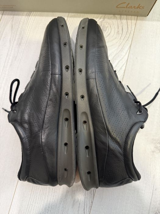 Оригинални кожени сникърси/кецове Ecco Goretex номер 46, стелка 30см