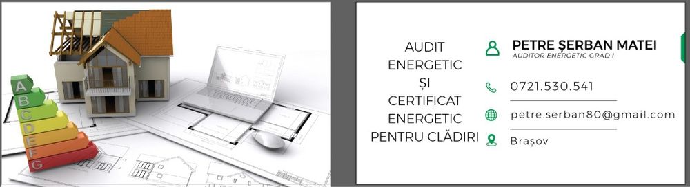 Certificat/Audit Energetic/Studiu SAER/Raport NZEB